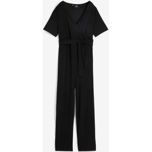 Zwangerschaps jumpsuit / voedingsjumpsuit van crêpe