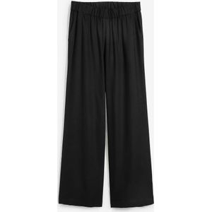 Wijde palazzo broek met comfortband