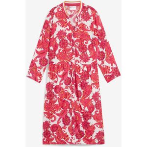 Overhemdjurk van vloeiende viscose