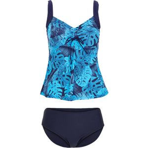 Tankini met gerecycled polyamide (2-dlg. set)