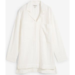 Overhemdblouse in een soepele viscosemix