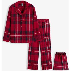 Geweven flanellen pyjama