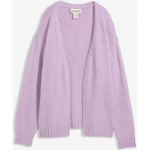 Oversized grof gebreid vest