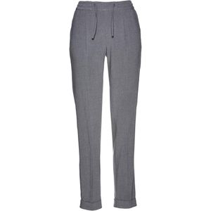 Instapbroek met bandplooien