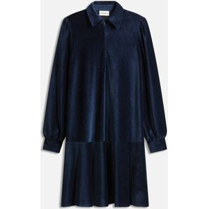 Korte jurk van corduroy