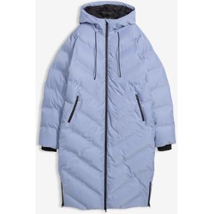 Lange gewatteerde jas