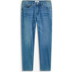 Regular fit stretch jeans, tapered