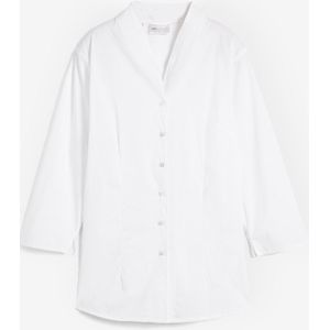 Blouse met opstaande kraag