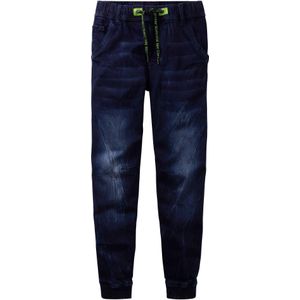 Regular fit sweat jeans, tapered