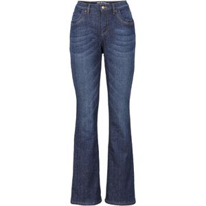Thermo bootcut jeans, high waist