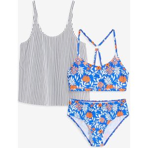Tankini en top (3-dlg. set)