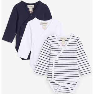 Body rompertje van biologisch katoen (set van 3)