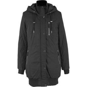 Lang jack met capuchon, gewatteerd