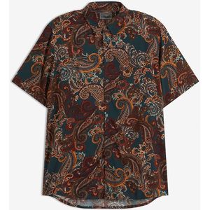 Overhemd - Viscose - Korte Mouwen