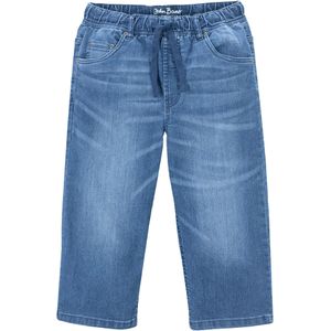 Jongens lang instap jeans bermuda, slim fit