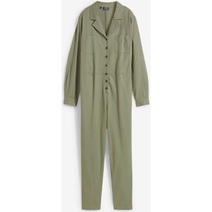 Linnen 7/8 jumpsuit