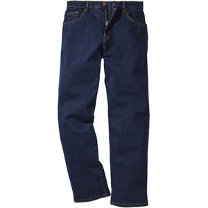 Loose fit stretch jeans, straight