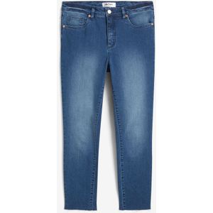 Skinny high waist jeans, cropped