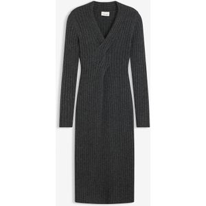 Gebreide jurk met wol