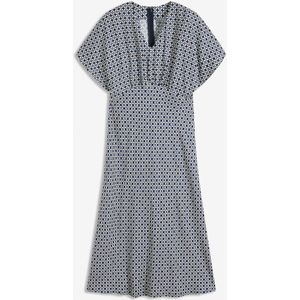 Jurk van soepele viscose