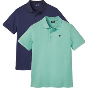 Poloshirt (set van 2), korte mouw