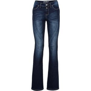 Bootcut stretch jeans, mid waist