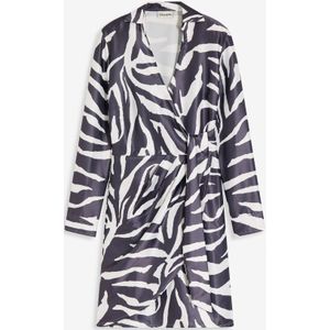 Wikkeljurk van soepelvallend satijn