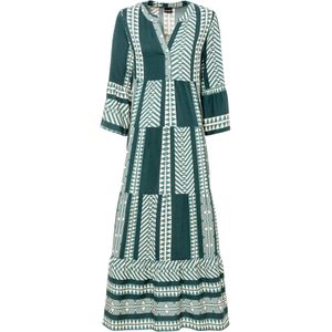 Maxi jurk met printvan soepele viscose