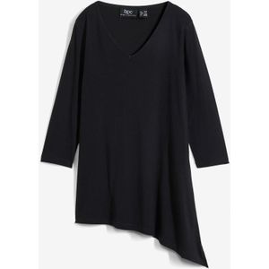 Longshirt in een katoen-viscosemix