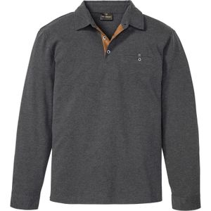 Piqué poloshirt met lange mouwen