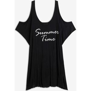 Transparante strandjurk