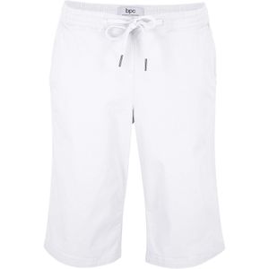 Instapbermuda met een comfortabele tailleband