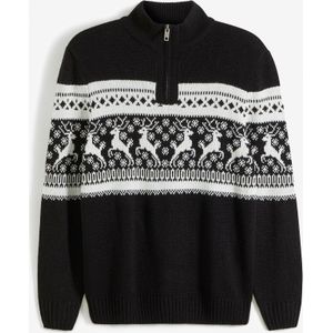 Noorse trui met schipperskraag