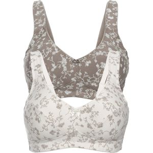 Bh zonder beugels (set van 2) met biologisch katoen