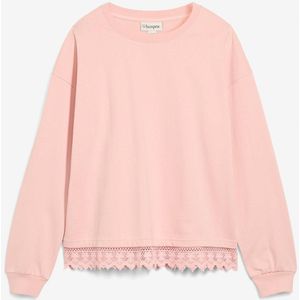 Sweater met kanten rand