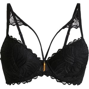 Voorgevormde beugel bh met gerecycled polyamide