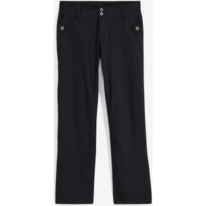 Pantalon met krijtstrepen, bootcut