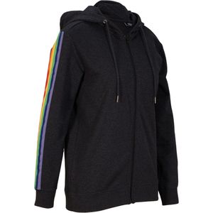 Pride sweatvest met capuchon