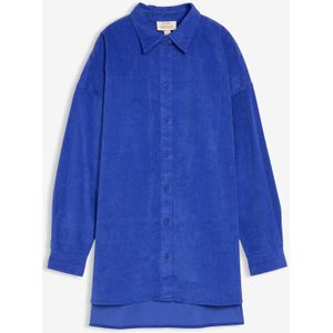Oversized corduroy overhemdblouse