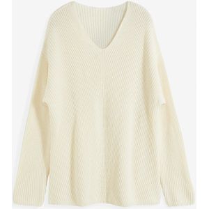 Oversized trui van een wolmix