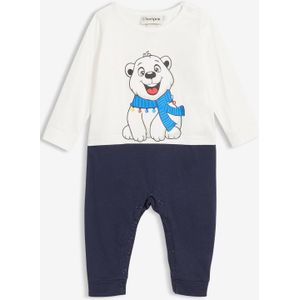 Baby jumpsuit van biologisch katoen