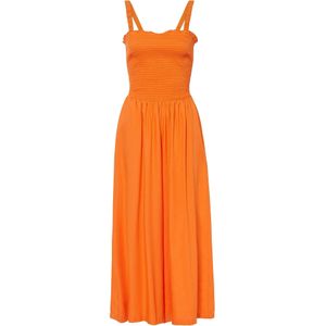 Jumpsuit met wijde pijpen van soepele viscose