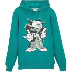 Hoodie van een zachte katoenmix