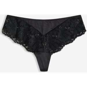 String hipster van glanzend materiaal