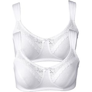 Bh zonder beugels (set van 2) met biologisch katoen