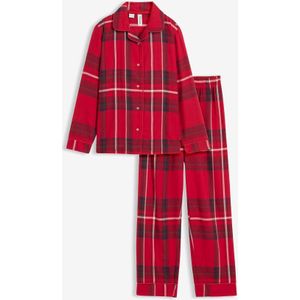 Flanellen kinderpyjama van zacht katoen