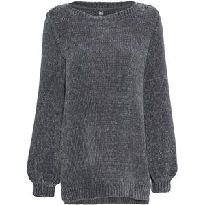 Lange trui van chenille