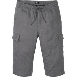 Cargo instapbermuda met linnen