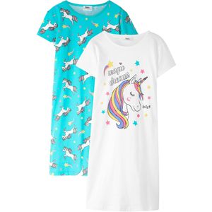 Nachthemd van katoen (set van 2)