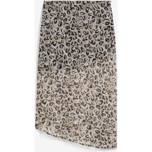 Midirok van fijn chiffon